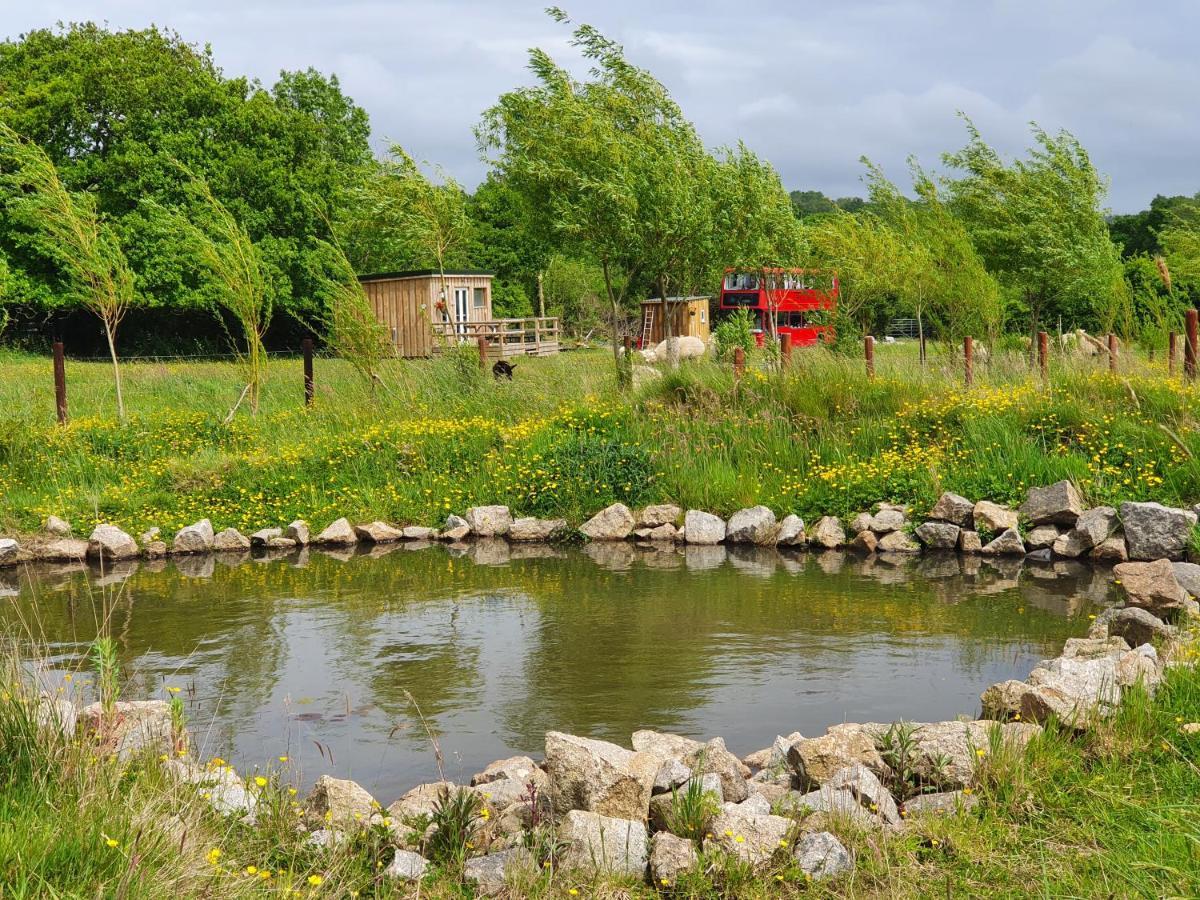 Dartmoor Reach Alpaca Farm Heated Cabins 5 Mins Drive To Dartmoor Bovey Tracey Exterior foto